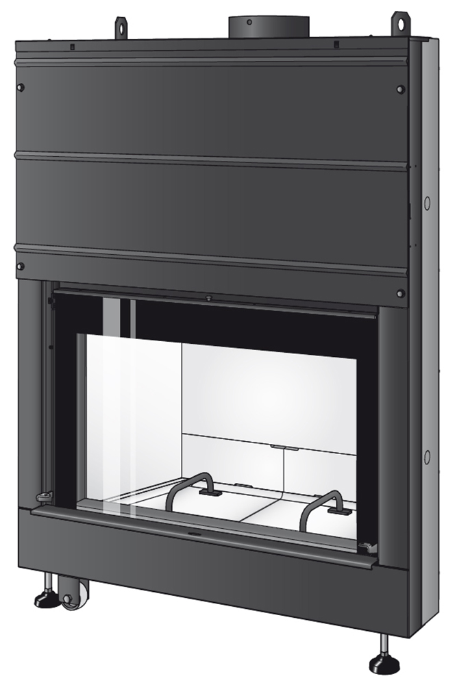 Foyer pour cheminée Deville Bayard 104